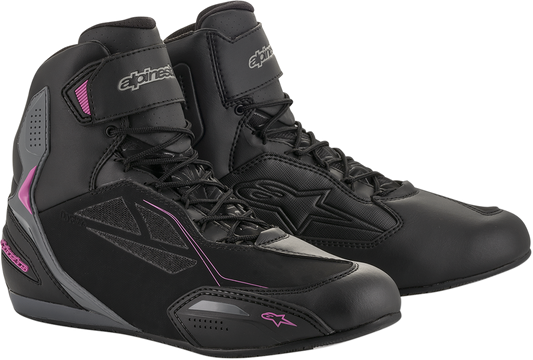 ALPINESTARS Faster-3 Drystar® Shoes - Black/Gray/Pink - US 7 25409191139-7