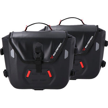 SW-MOTECH SysBag Side Bag System - Black - Suzuki GSX-S 750 '16-'23 BC.SYS.05.934.31000B