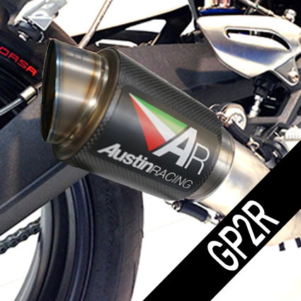 IN STOCK BLACK GP1  Austin Racing CB/CBR 650F/R 2017 - 2025 DE-CAT RACE EXHAUST SYSTEM AR64
