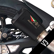 IN STOCK Austin Racing V3 BLACK ORANGE TIP    SLIP-ON 2014 - 2019 KTM SUPERDUKE 1290 R & 2016 - 2023 GT  AR52