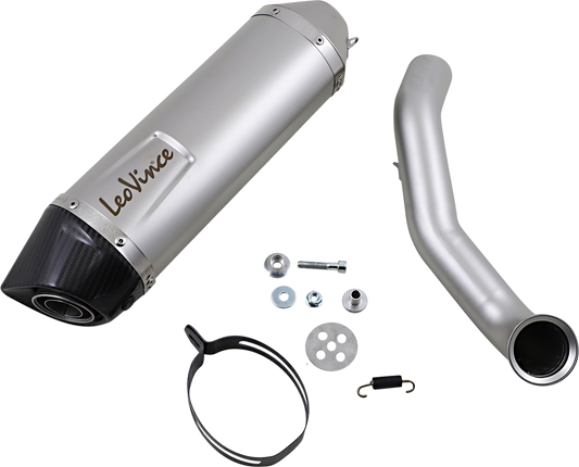 LEOVINCE LV One Evo Muffler - Stainless Steel 690 Duke 2016-2019  14302E