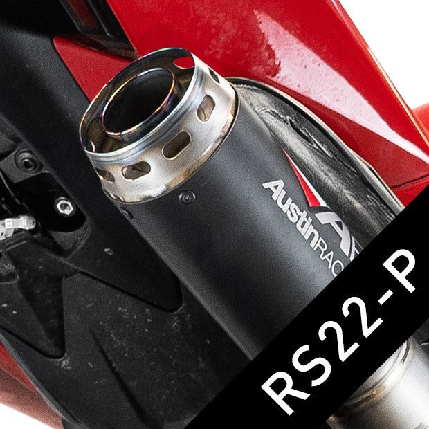 Austin Racing  2025 DUCATI PANIGALE V2 /STREETFIGHTER  /V2S 890 RS22 RACE DE-CAT EXHAUST SYSTEM AR-81