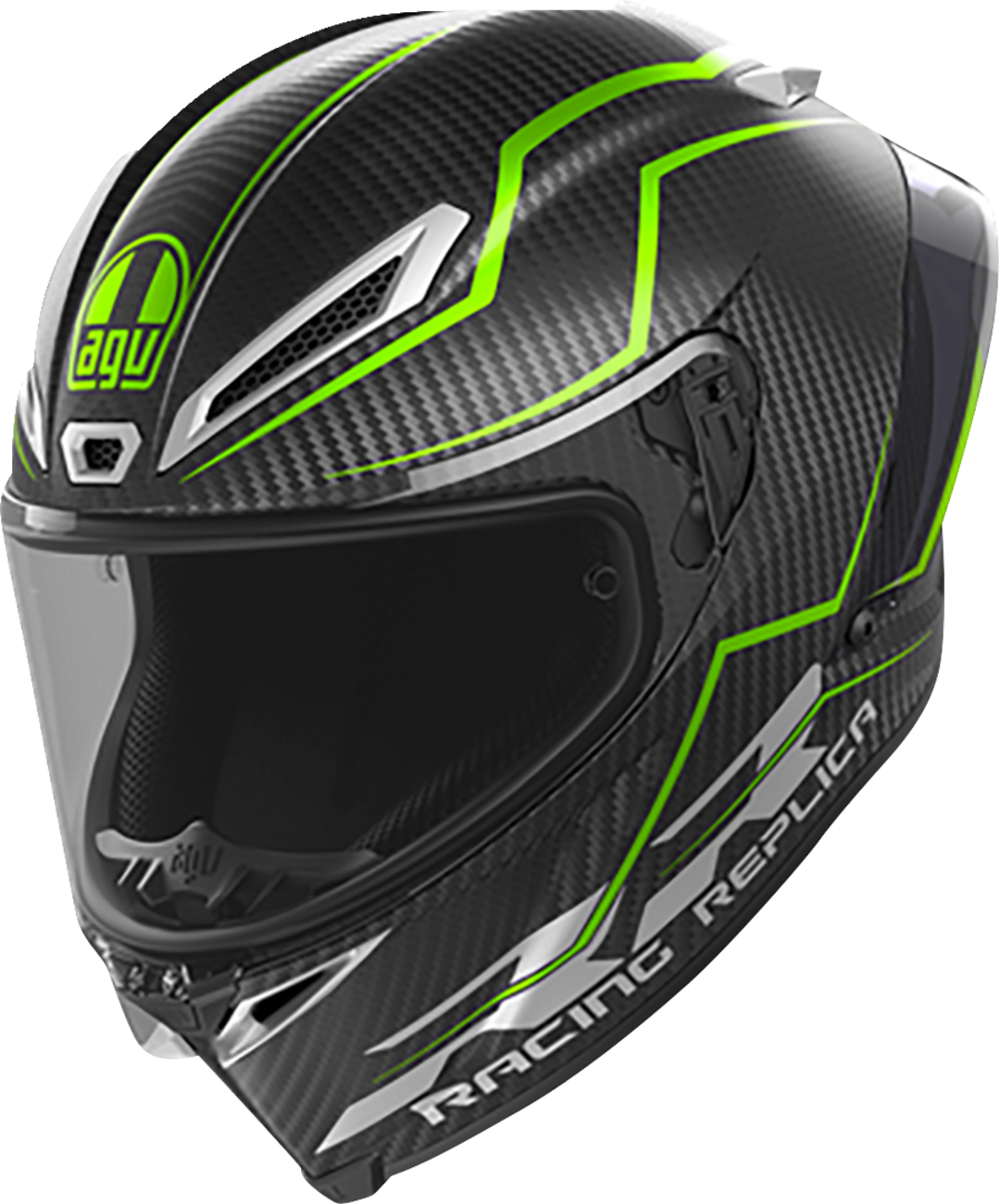 IN STOCK AGV Pista GP RR Helmet - Performante - Carbon/Lime - XL 2118356002-018-XL