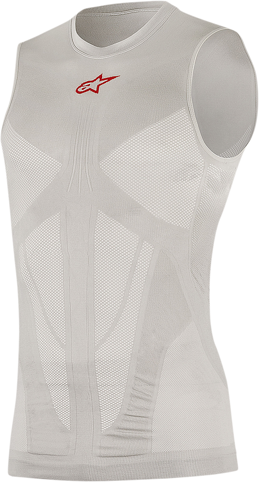 ALPINESTARS Tech Tank Summer - Silver/Red - XL/2XL 1752017-198XL/2