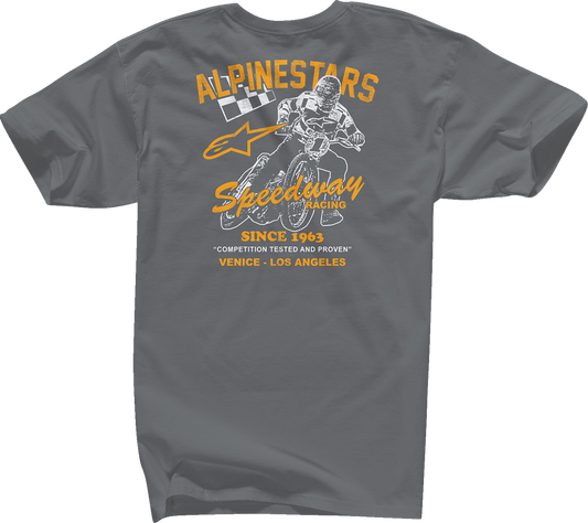 ALPINESTARS Speedway T-Shirt - Charcoal - 2XL 12137260018XXL