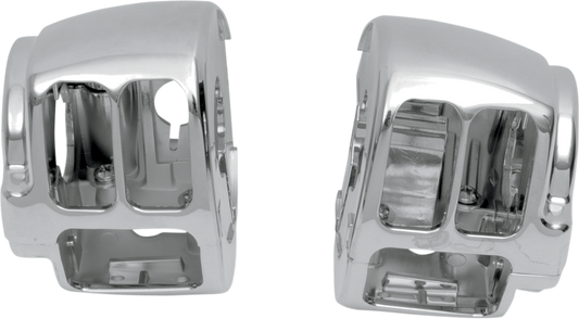 DRAG SPECIALTIES Switch Housing - Right - Lower - Chrome H07-0771A-RB
