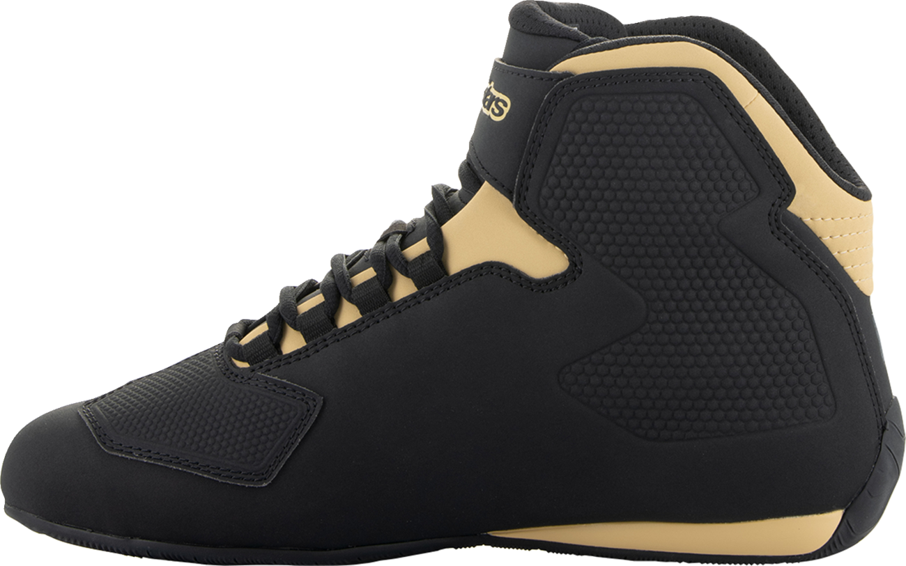 ALPINESTARS Women's Sektor Shoes - Black/Champagne - US 11.5 2515719-1090-11.5