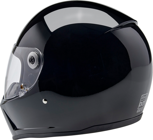 BILTWELL Lane Splitter Helmet - Gloss Black - XS 1004-101-501