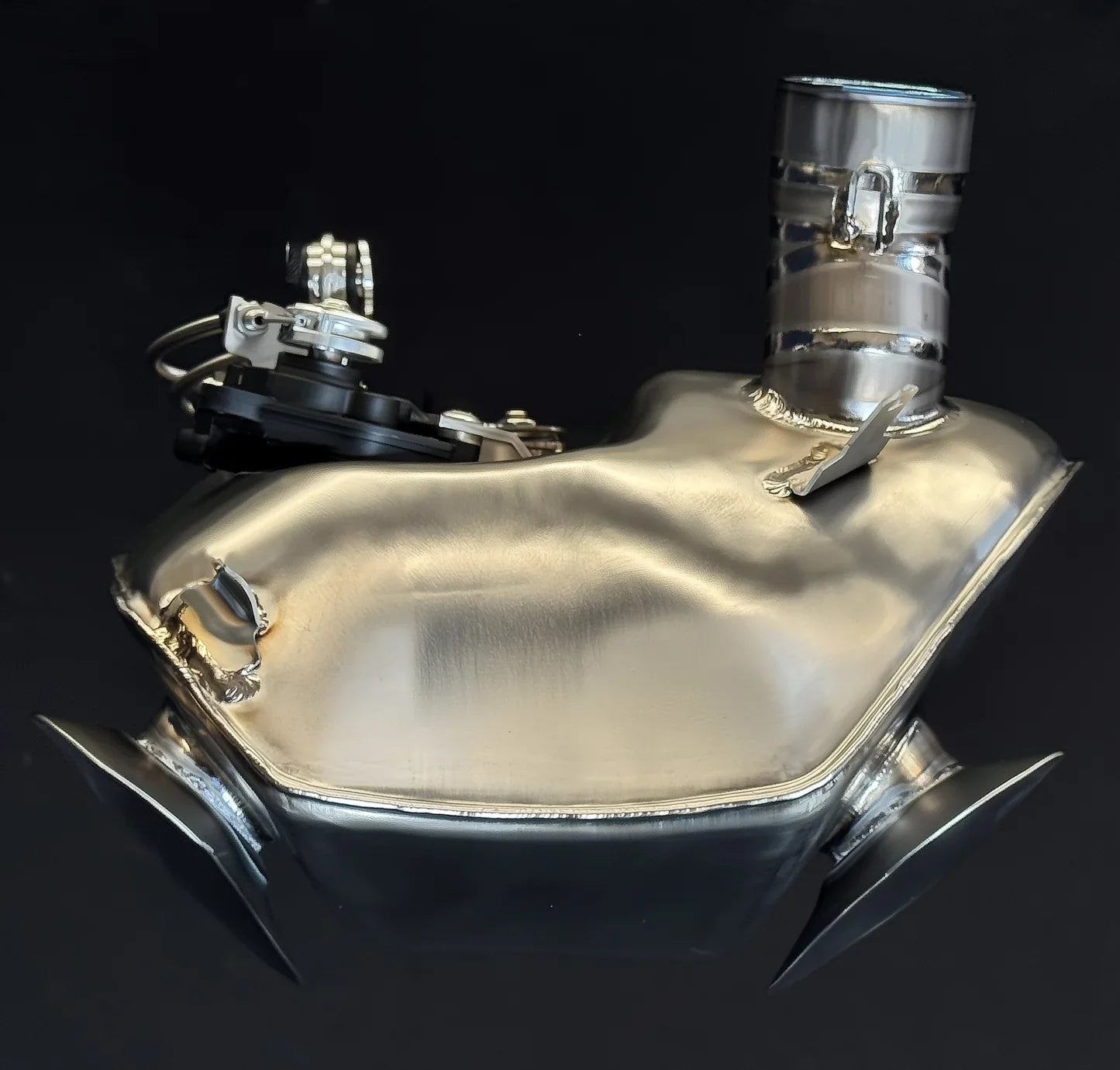 IN STOCK Vandemon Ducati Panigale V4 / V4S/ V4R & Streetfighter V4 Bimodal Stealth Titanium Slip-On  2018-2024 DUCV4PANTIEXHWVA VA-123