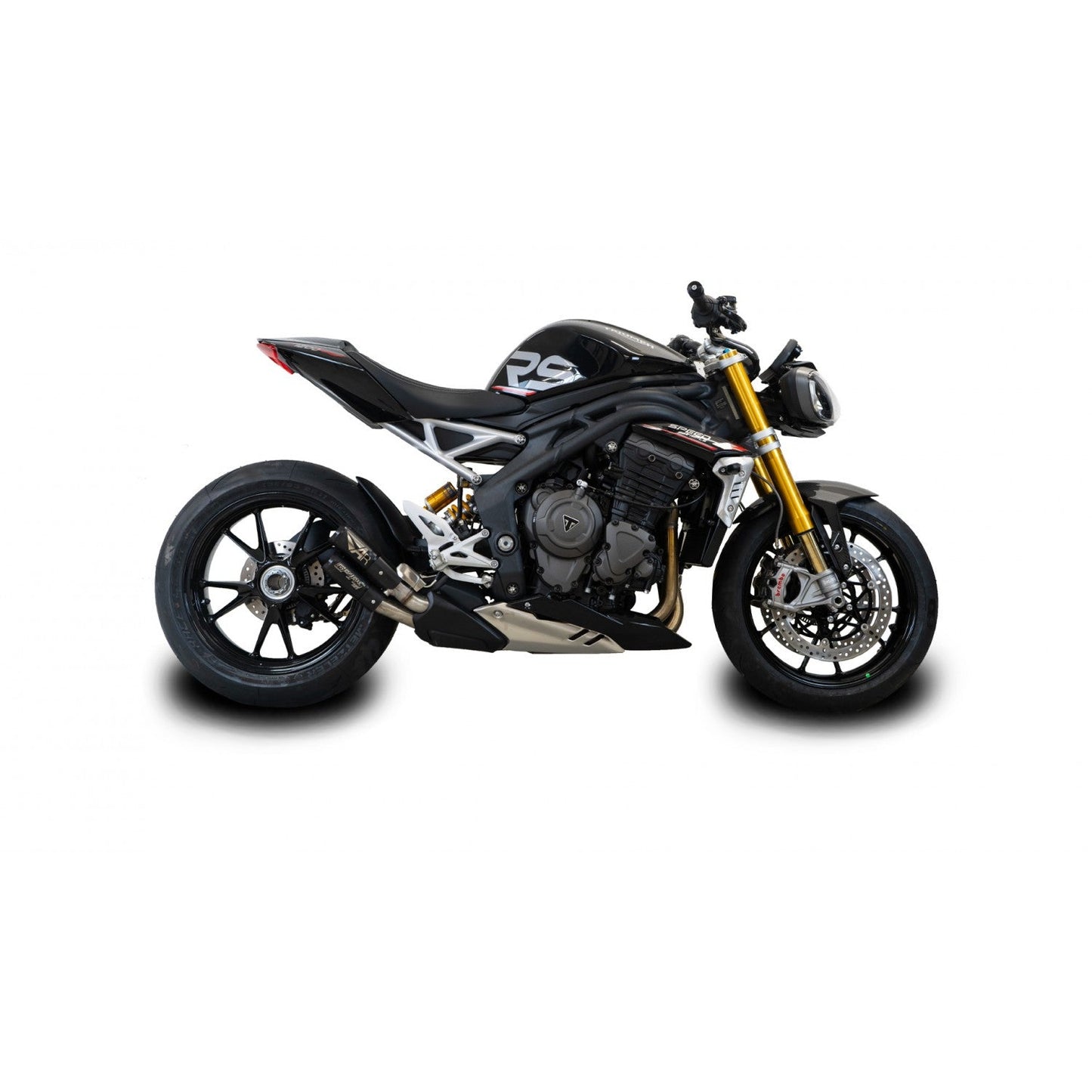 Austin Racing GP1RS 2021 - 2025 1200 SPEED TRIPLE SILENCER BOX DELETE RACE EXHAUST SYSTEMS  AR59