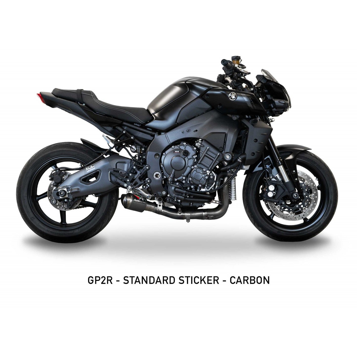 Austin Racing GP3 2022 - 2025 Yamaha MT10/FZ10 GP3 Belly Exit De-Cat Race Exhaust Systems  AR71-3
