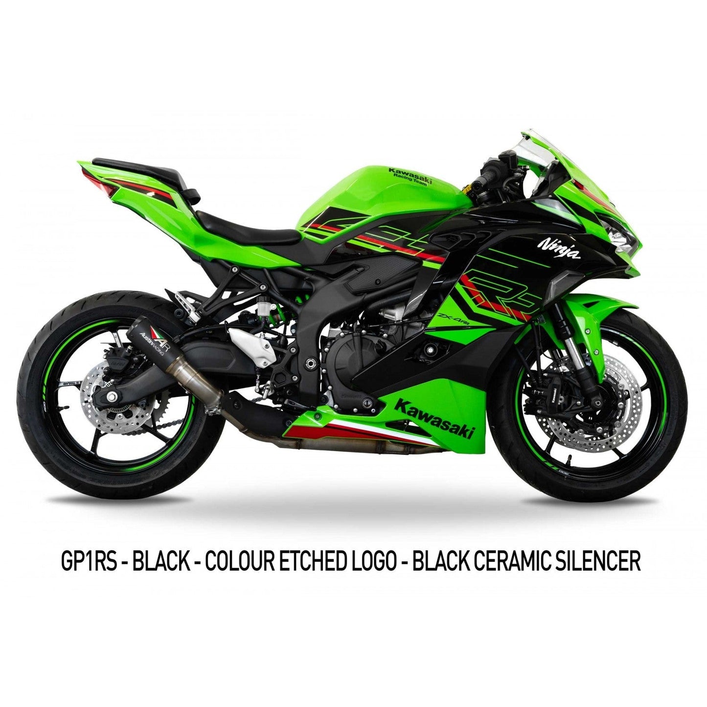 Austin Racing    SLIP-ON COMPLIANT & RACE exhaust for 2023- 2025  KAWASAKI ZX4R/RR