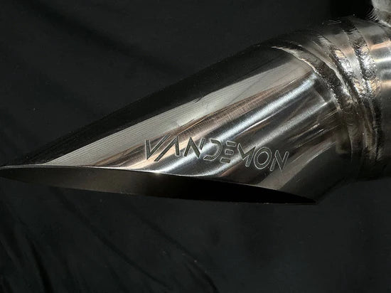 Vandemon Yamaha GEN4 2024 XSR900 and XSR900 GP Stealth Titanium Exhaust System YAMAXS9LMTIEXHWVA