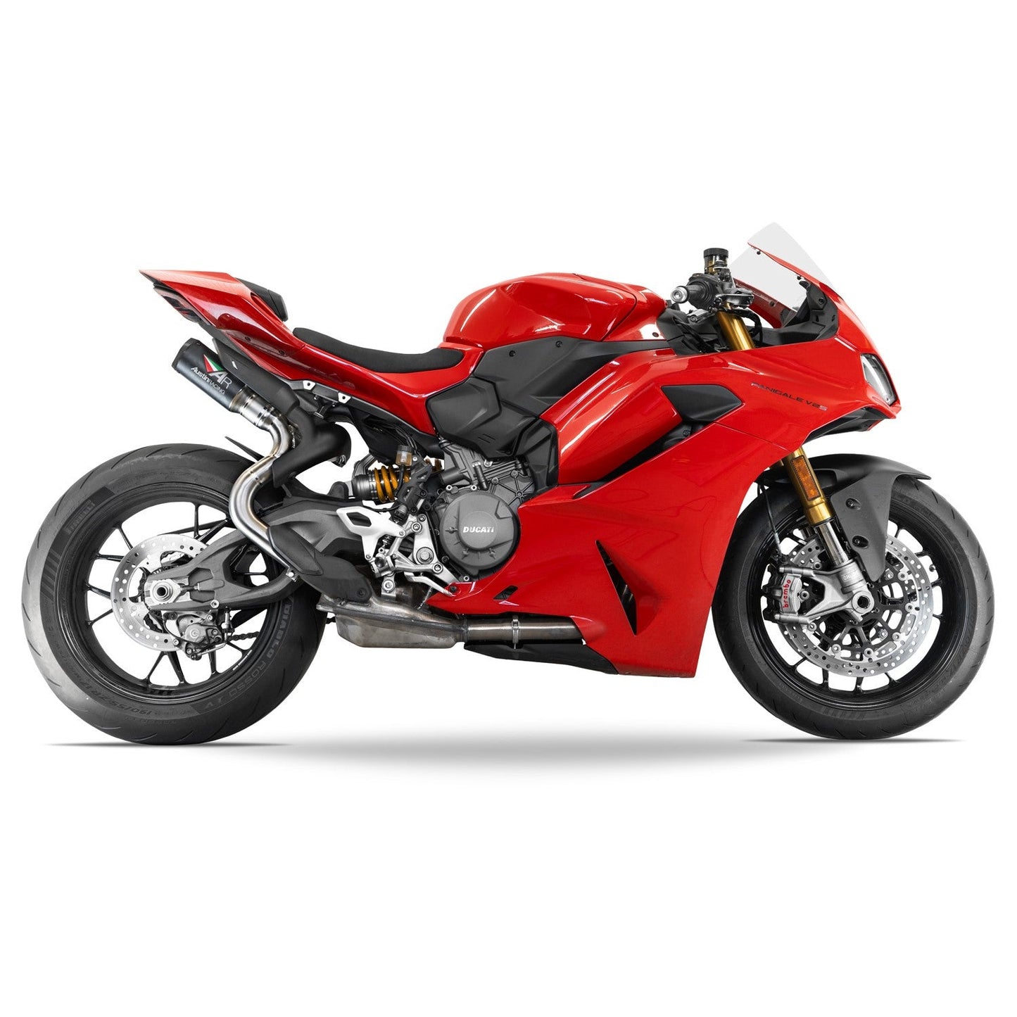 IN STOCK Austin Racing 2025 V2   DUCATI PANIGALE RS22-V  BLACK    RACE & DB COMPLIANT SLIP-ON EXHAUST SYSTEM  AR69