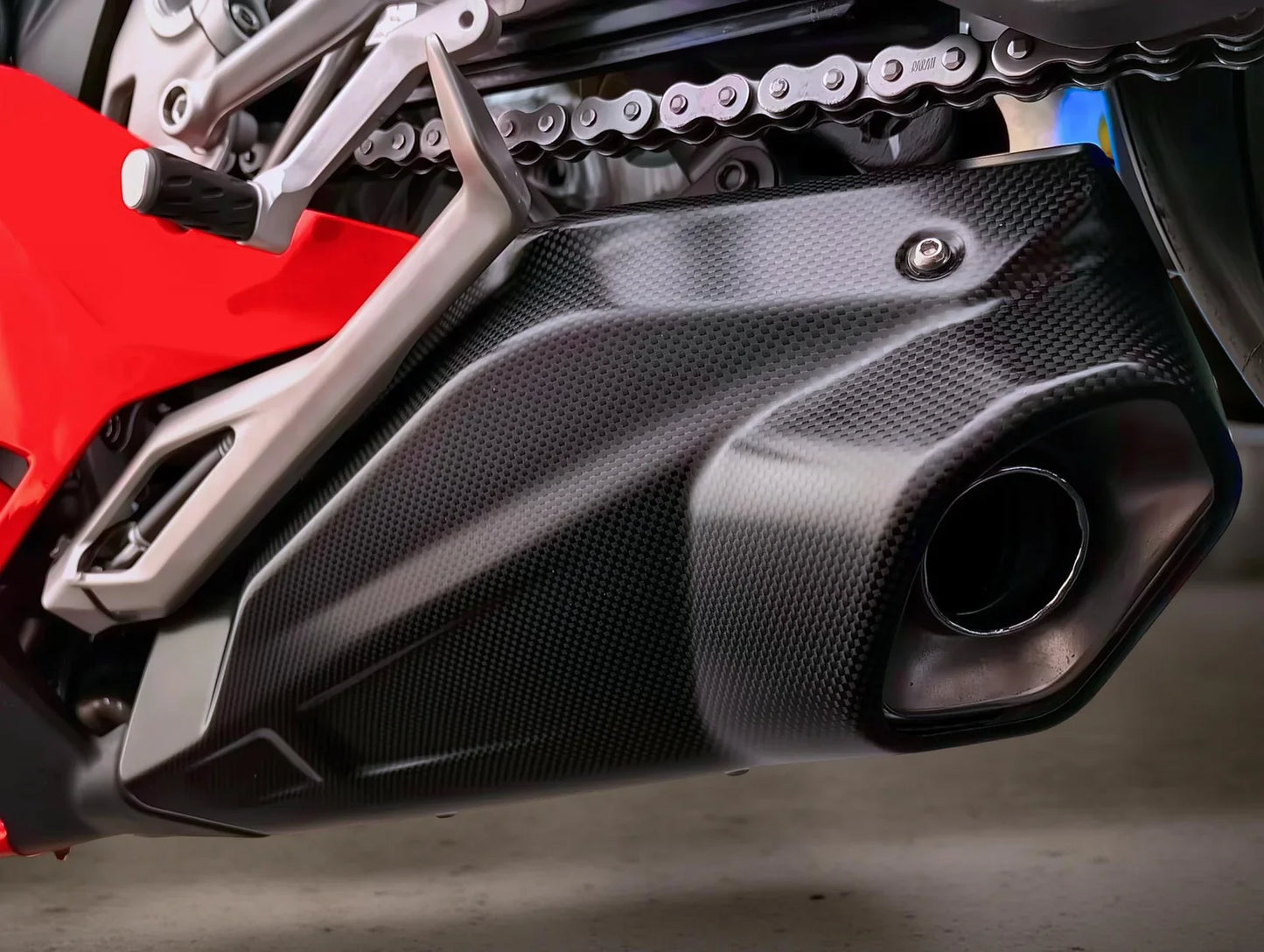 Vandemon Ducati Panigale V4 / V4S V4 Vandemon Bimodal Stealth Titanium Slip-On 2025 DUCV4PANTIEXHMUFWVC VA-162