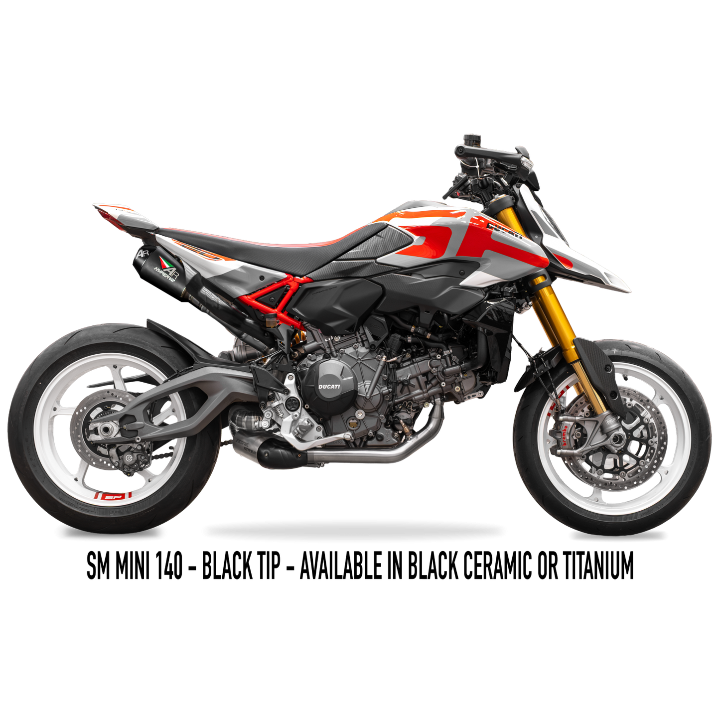 Austin Racing 2026 DUCATI HYPERMOTARD V2 dB COMPLIANT FULL SYSTEM AR118