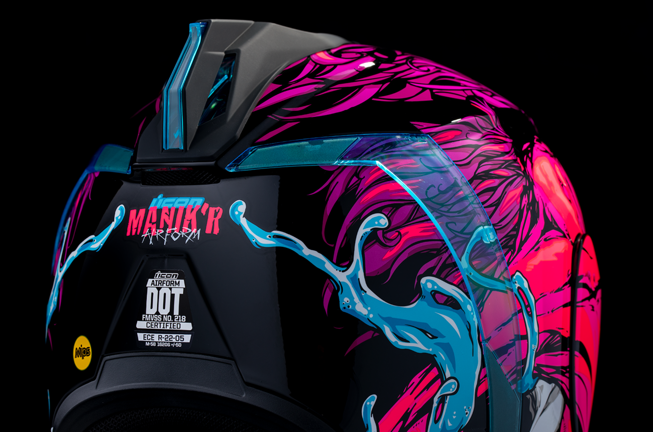 ICON Airform™ Helmet - Manik'RR - MIPS® - Pink - 2XL 0101-17027