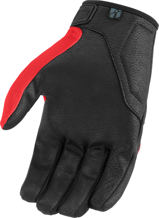 ICON Hooligan™ CE Gloves - Red - 2XL 3301-4388