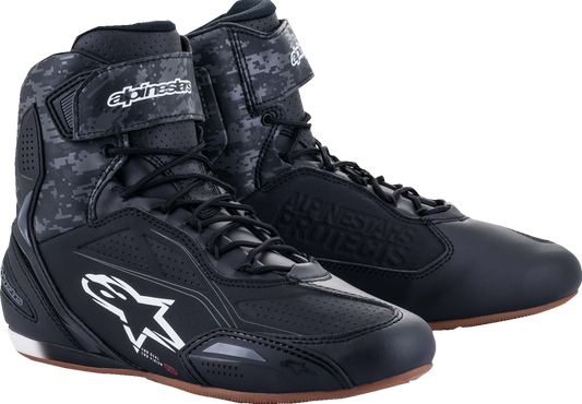 ALPINESTARS Faster-3 Shoes - Black/Gray - US 11.5 2510219118212