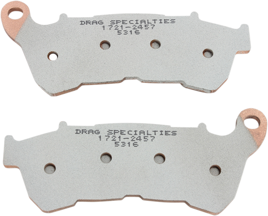 DRAG SPECIALTIES Sintered Brake Pads - Sportster HDP536