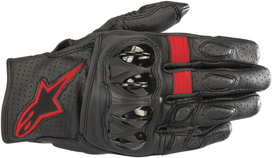 ALPINESTARS Celer V2 Gloves - Black/Fluo Red - Medium 3567018-1030-M