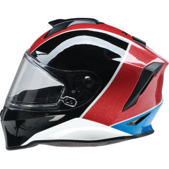 Z1R Youth Warrant 2.0 Snow Helmet - Fresh Pow - Red/White/Blue - Large 0122-0134
