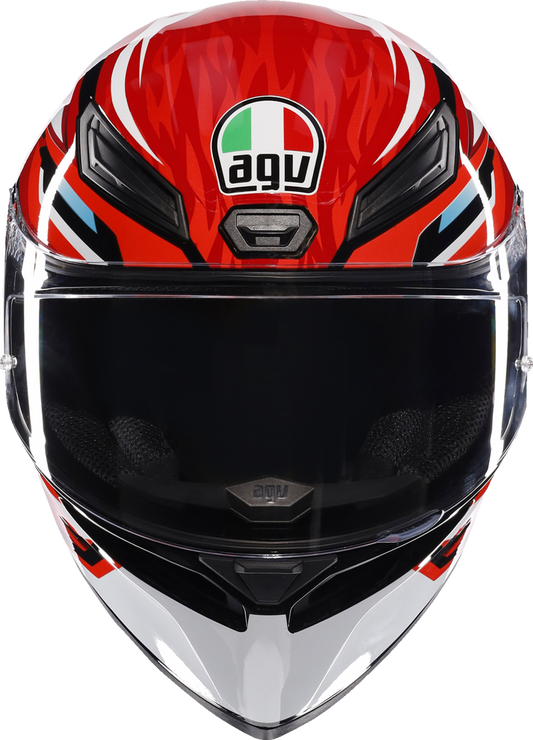 AGV K1 S Helmet - Lion - Black/Red/White - Small 2118394003-035-S