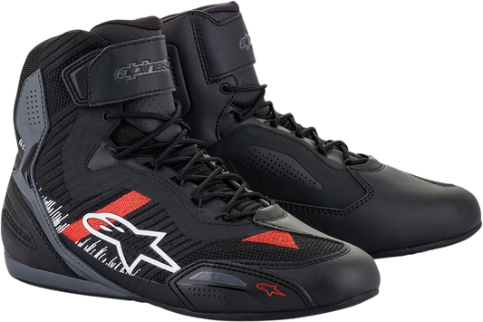ALPINESTARS Faster-3 Rideknit® Shoes - Black/Gray/Red - US 11 2510319116511