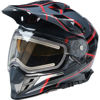 Z1R Range 2.0 Snow Helmet - Rotor - Black/Red - Small 0101-17230