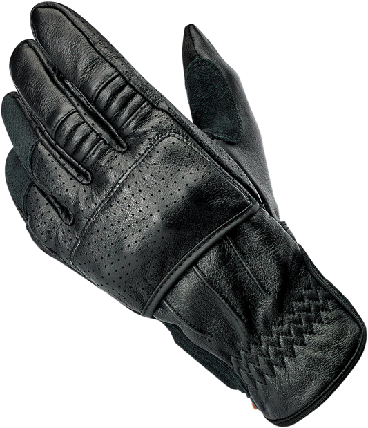 BILTWELL Borrego Gloves - Black - Small 1506-0101-302