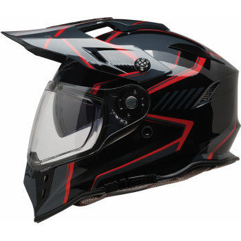 Z1R Range 2.0 Helmet - Voyager - Black/Red - Large 0140-0353