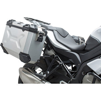 SW-MOTECH TRAX ADV Aluminum Case System - Silver - BMW S 1000 XR '15-'19 KFT.07.592.70001/S