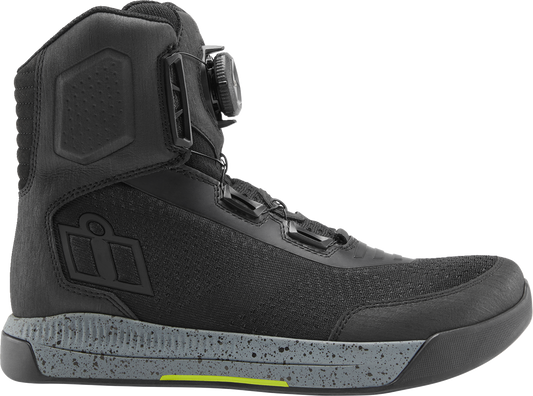 ICON Overlord™ Vented CE Boots - Black - Size 10.5 3403-1262