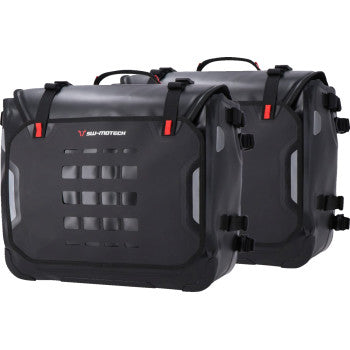 SW-MOTECH SysBag Side Bag System - Black - Yamaha Tracer 9 GT '21-'24 BC.SYS.06.921.21000B