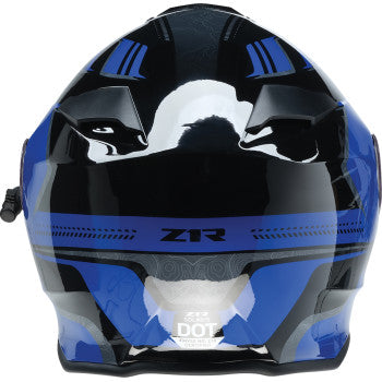 Z1R Solaris 2.0 Helmet - First Tracks - Electric - Dual Pane - Black/Blue - Small 0120-0832