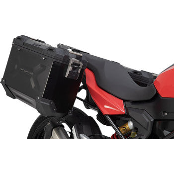 SW-MOTECH TRAX ADV Aluminum Case System - Black - BMW F 900 '20-'24 KFT.07.949.70000/B