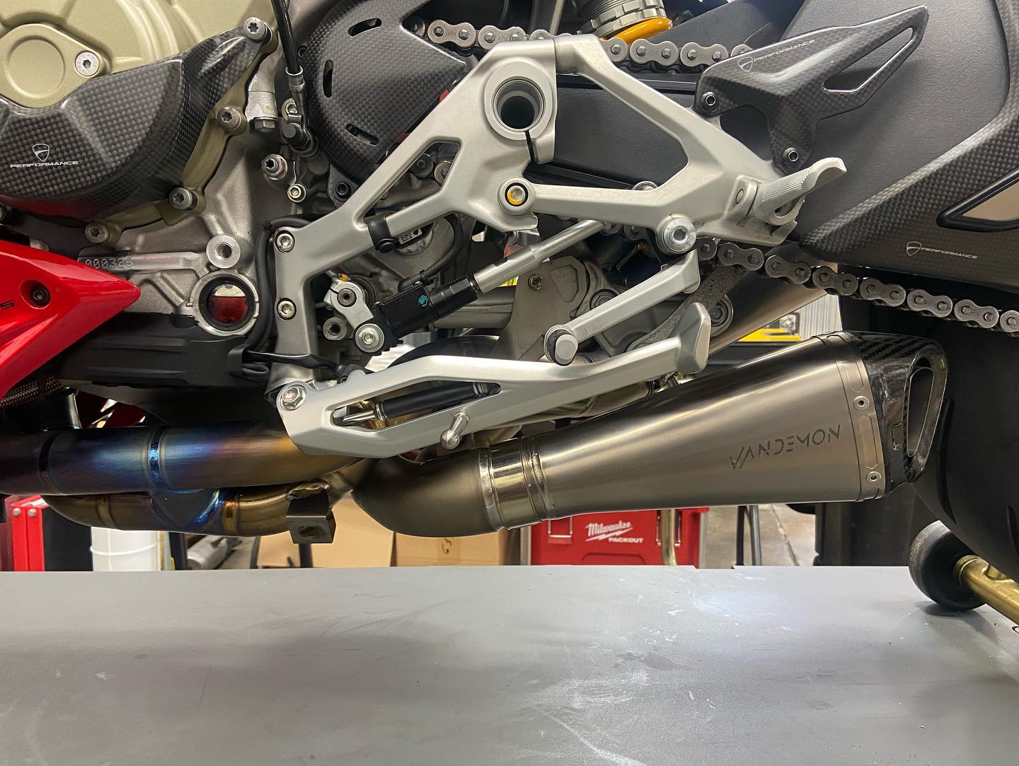 Vandemon  Ducati V4 Panigale & Streetfighter Full Titanium Exhaust system 2020-2022 DUCV4TIEXHSYSNB