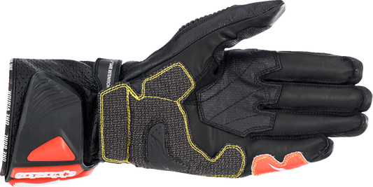 ALPINESTARS GP Tech V2 S Gloves - Black/White/Fluo Red - Small 3556422-1231-S