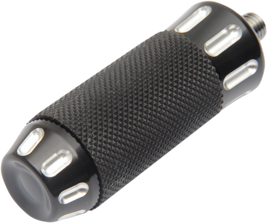 DRAG SPECIALTIES Custom Shifter Peg - Black Cut 354129