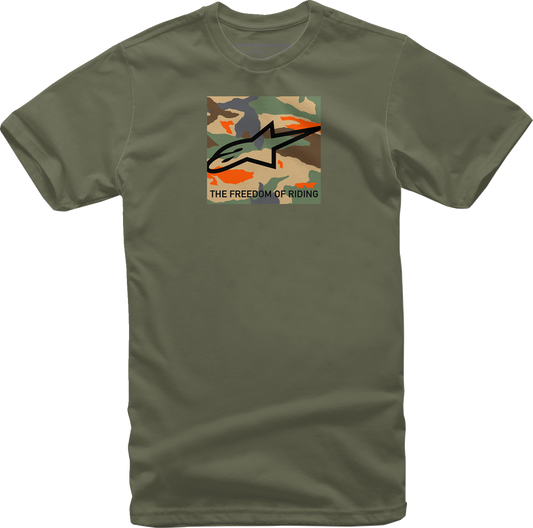 IN STOCK Open Box new  ALPINESTARS Free Camo T-Shirt - Military - XL 1232-72220690XL