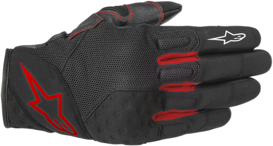 ALPINESTARS Crossland Gloves - Black/Red - Small 3566518-13-S