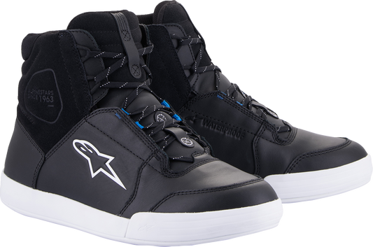 ALPINESTARS Chrome Shoes - Waterproof - Black/White - US 10.5 2543123-157-105