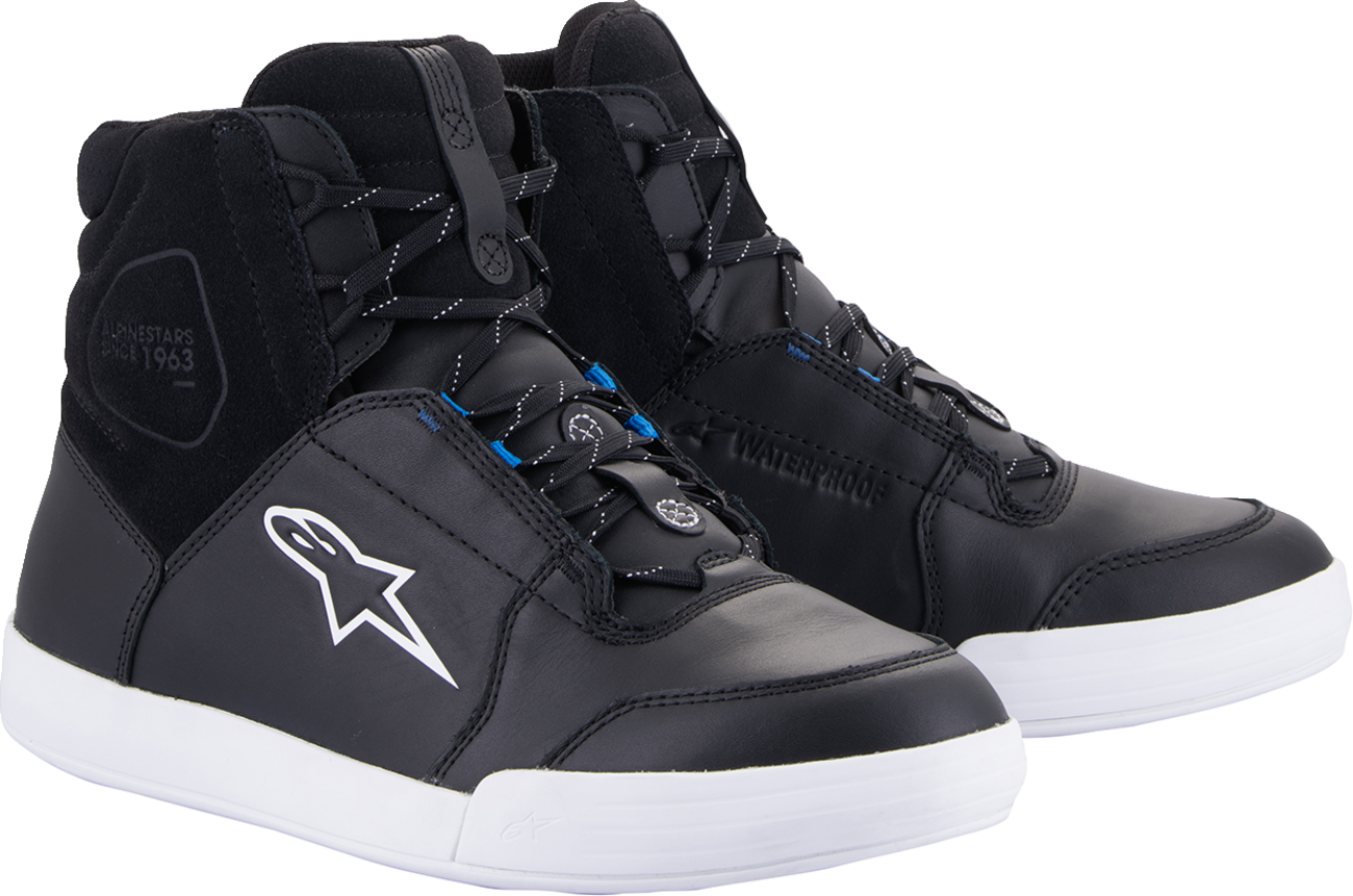 ALPINESTARS Chrome Shoes - Waterproof - Black/White - US 11.5 2543123-157-115