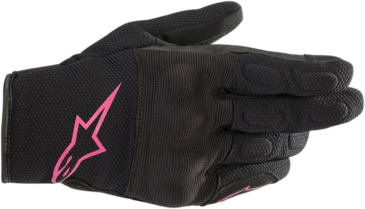 IN STOCK ALPINESTARS Women Stella S-Max Drystar® Gloves - Black/Fuchsia - XL 3537620-1039-XL
