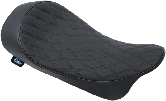 DRAG SPECIALTIES Low Solo Seat - Double Diamond - FL '08-'22 0801-1152