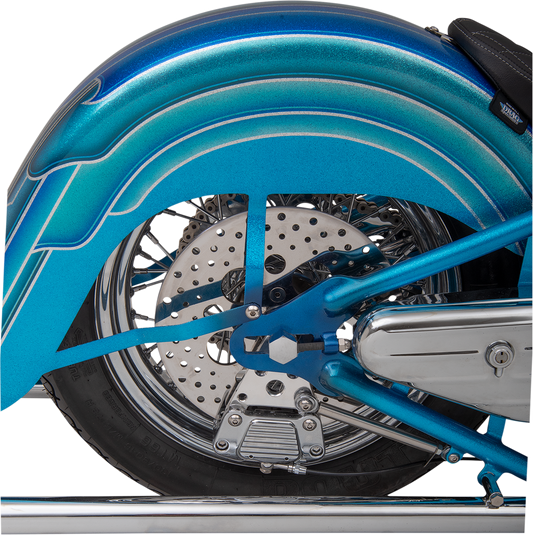 DRAG SPECIALTIES Drilled Brake Rotor - Rear - 11.5" - Harley-Davidson 060171ASP-BC648