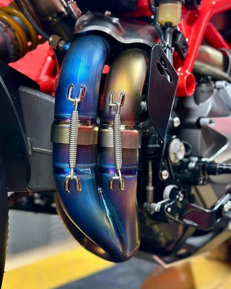 Vandemon Ducati Hypermotard 950 & 950SP Full Titanium Exhaust System 2019-2024 DUC950HYPMTIEXC-1