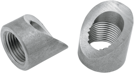 DRAG SPECIALTIES 45° Weld-In O2 Bungs - 18 mm NOT MADE IN USA 1861-0694