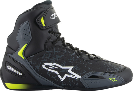 ALPINESTARS Faster-3 Shoes - Black/Yellow - US 12 2510219-155-12