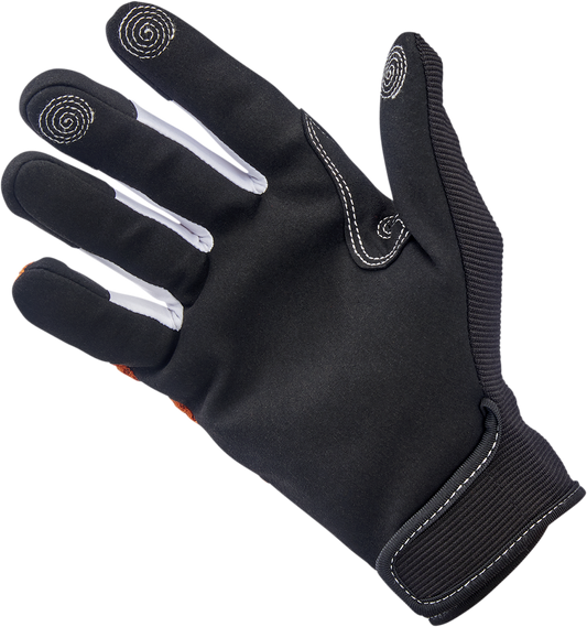 BILTWELL Anza Gloves - Orange - Large 1507-0601-004
